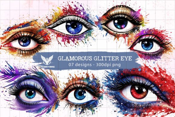 Download Glamorous Glitter Eye Sublimation - Premium Resources