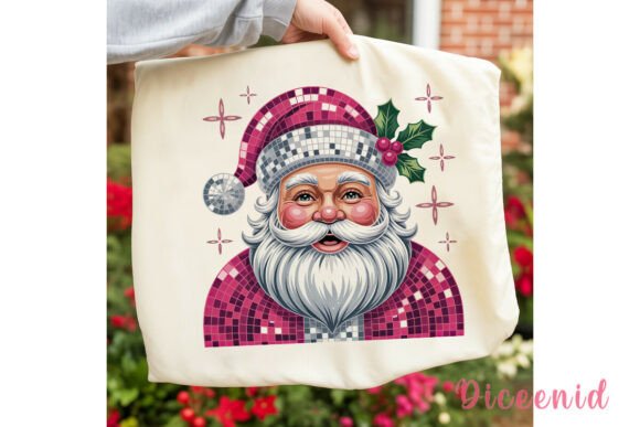 Download Sparkling Santa Glamorous PNG Clipart - Premium Bundle