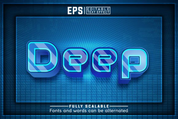Download DEEP 3d -Editable Text Effect - Premium Bundle